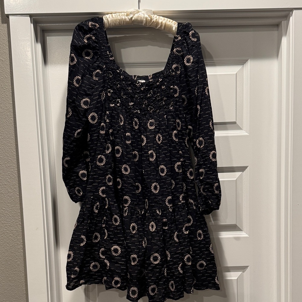 Treasure & Bond Black and White Mini Dress